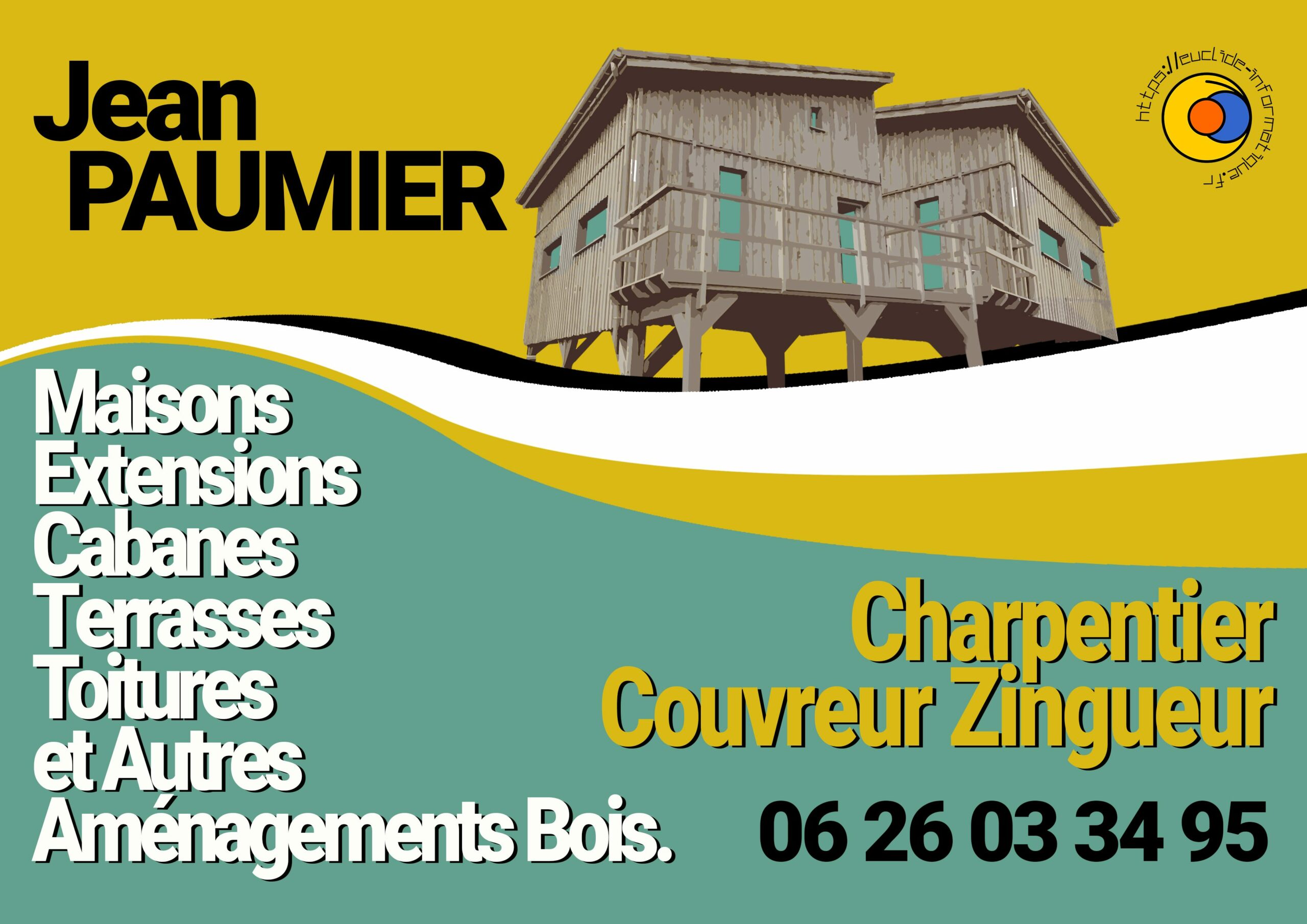 Affiche publicitaire Jean Paumier